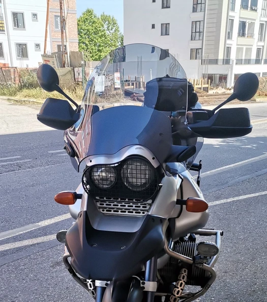 MOTOCAM Bmw R 1150 ADV Ön Cam 2002-2006 Model 52cm Füme Renkli 4mm ürün görseli 1