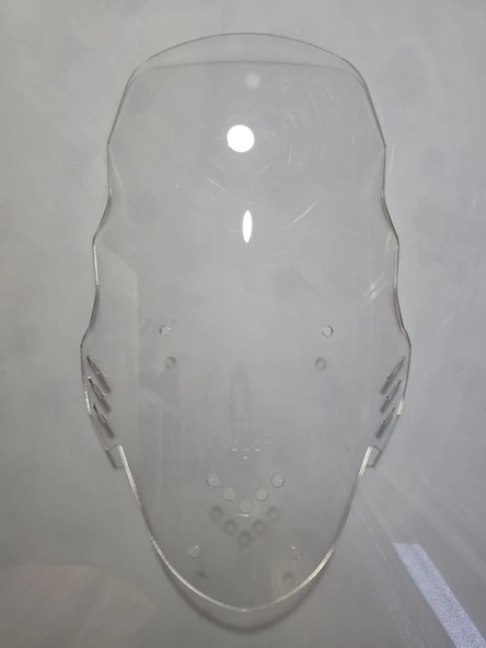 MOTOCAM RKS Newlight 125 Ön Cam 2021-2022 Model 55cm Şeffaf Renkli 4mm PRO MODELE UYMAZ ürün görseli 1