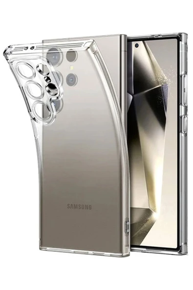 Abatech Samsung S24 Ultra Şeffaf Telefon Kılıfı ürün görseli 1