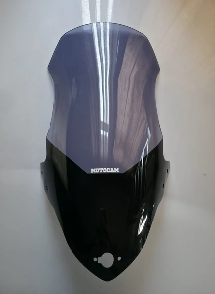 MOTOCAM Kymco Downtown 300i Ön Cam 2009-2017 Model 78cm Füme Renkli 4mm UZUN ürün görseli 1