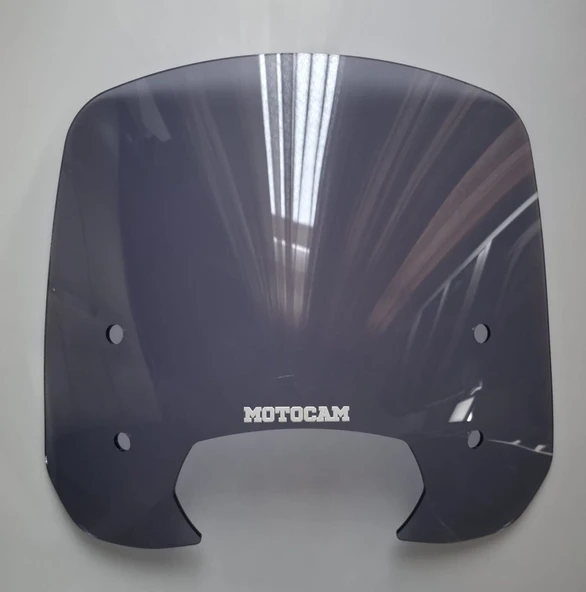 MOTOCAM RKS SC 150 Ön Cam 2023-2026 Model 39cm Füme Renkli 4mm APARATSIZ ürün görseli 1