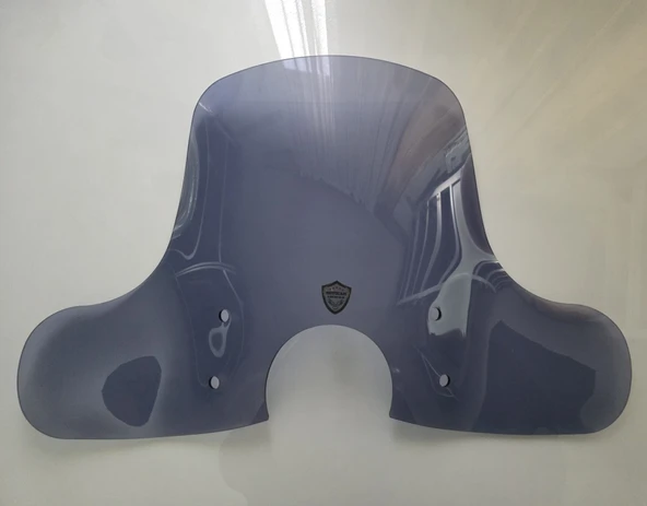 MOTOCAM SYM Fiddle III 125 Ön Cam 2016-2022 Model 53cm Füme Renkli Elcikli APARATSIZ ürün görseli 1