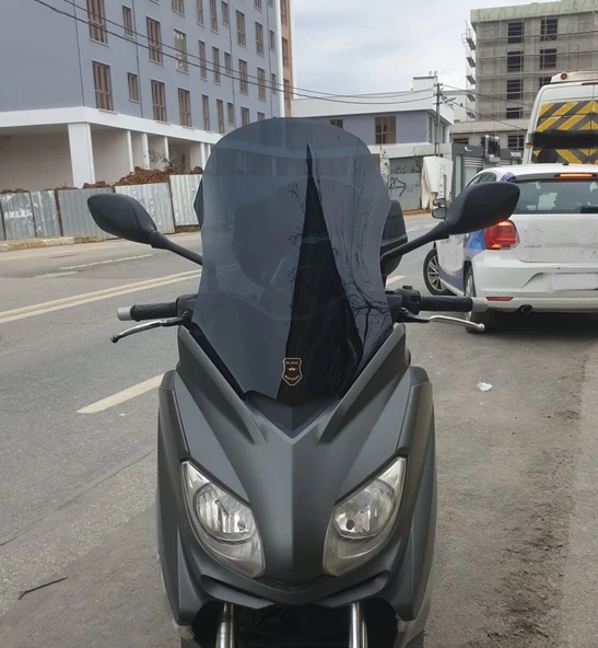 MOTOCAM Yamaha Xmax Ön Cam 2011-2013 Model 55cm Siyah Renkli 4mm ürün görseli 1
