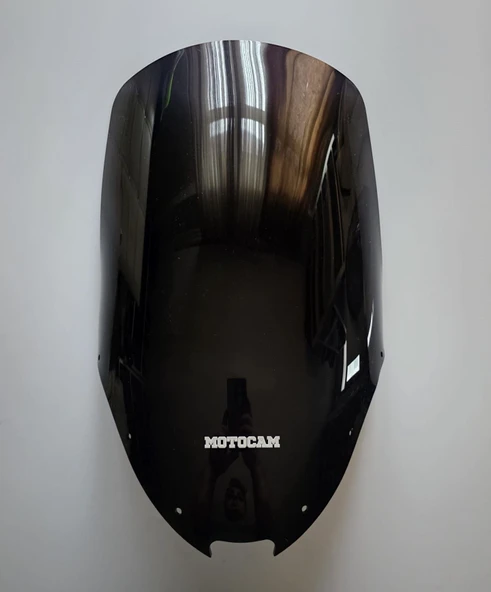 MOTOCAM SYM Joyride 200 Ön Cam 2002-2008 Model 55cm (Karbüratörlü) Siyah Renkli 4mm ürün görseli 1