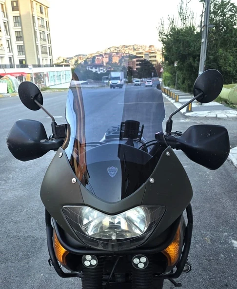 MOTOCAM Honda Transalp XL 650 Ön Cam 2000-2008 Model 54cm Füme Renkli 4mm ürün görseli 1