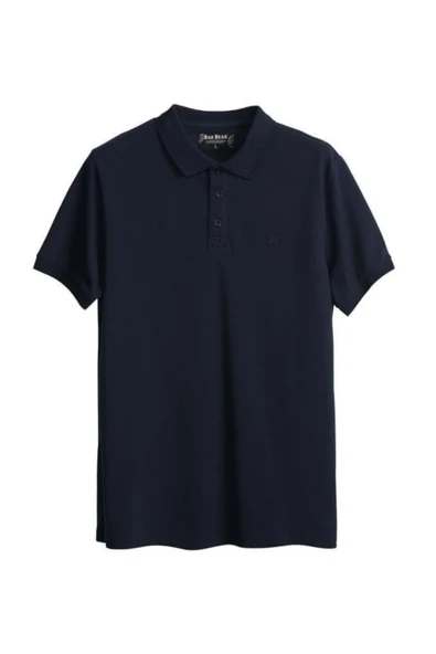 Erkek Mavi Stark Navy Polo Yaka T-shirt ürün görseli 1