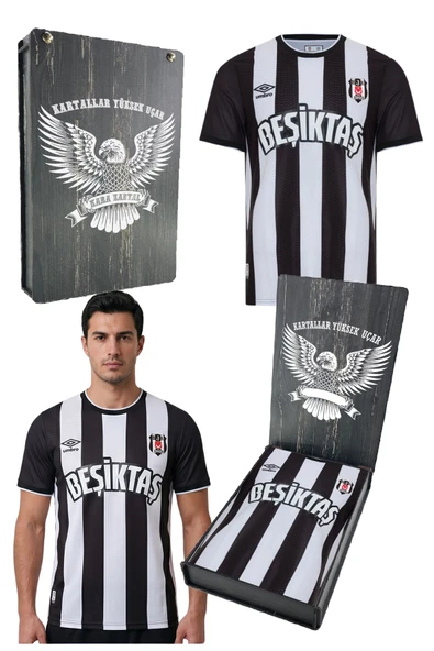 BEŞİKTAŞ ORJİNAL LİSANSLI NOSTAJİ FORMA LAZER KUTU HEDİYELİ ürün görseli 1