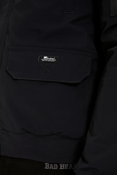 Bad Bear Swat Bomber Siyah Erkek Mont - Resim 4
