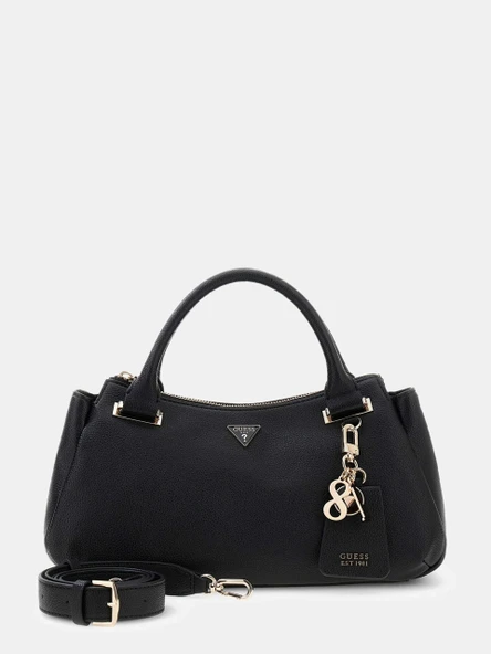 Guess Evie Üç Bölmeli Kadın Siyah El Çantası HWBG9664060-BLA ürün görseli 1