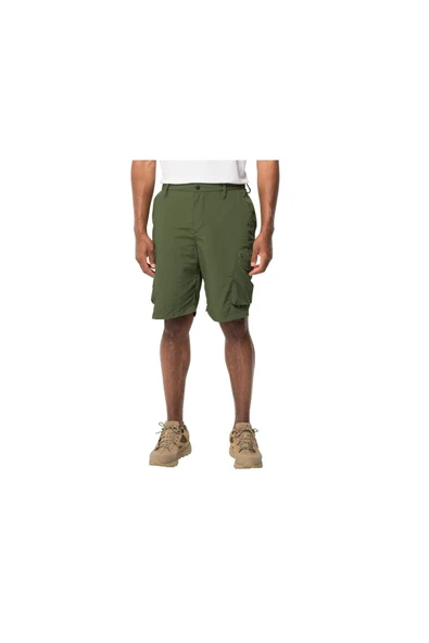 Jack Wolfskin Kalahari Cargo Erkek Şort HAKİ ürün görseli 1