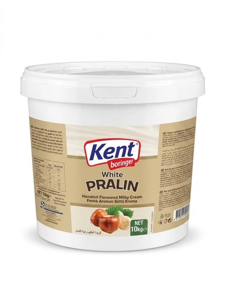 KENT BEYAZ PRALİN 10 KG ürün görseli 1