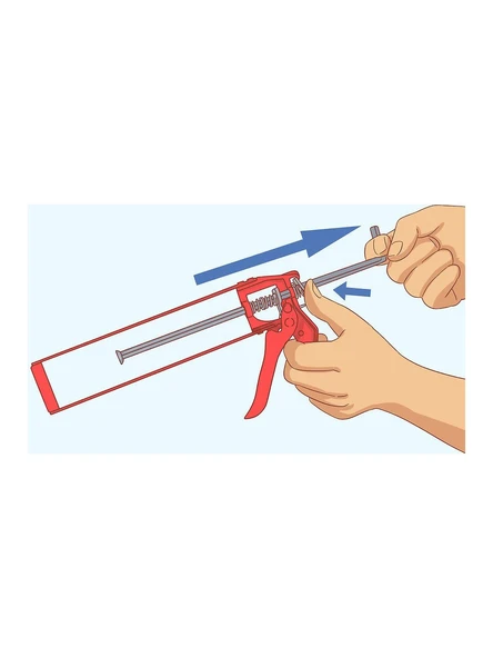 Occo Plastik Silikon Tabancası - Resim 2