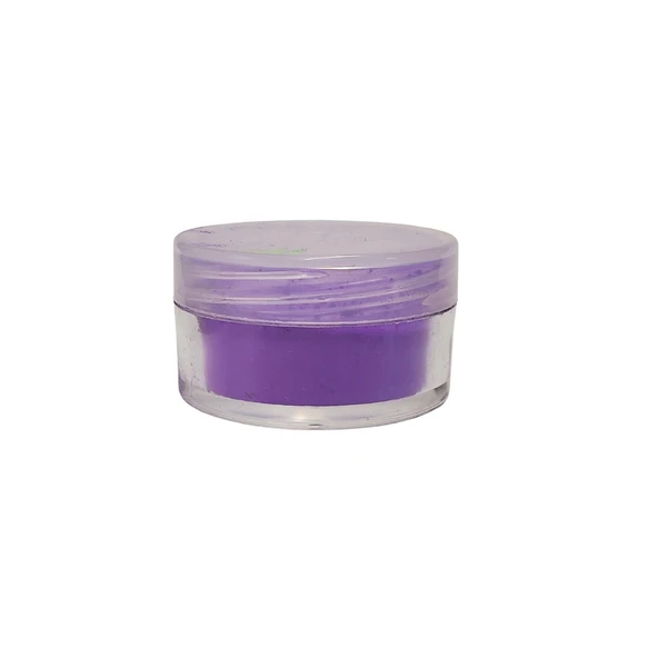 Taş Tozu Boyası 20 GR Pigment Toz Renklendirici  Neon Mor-T81 ürün görseli 1