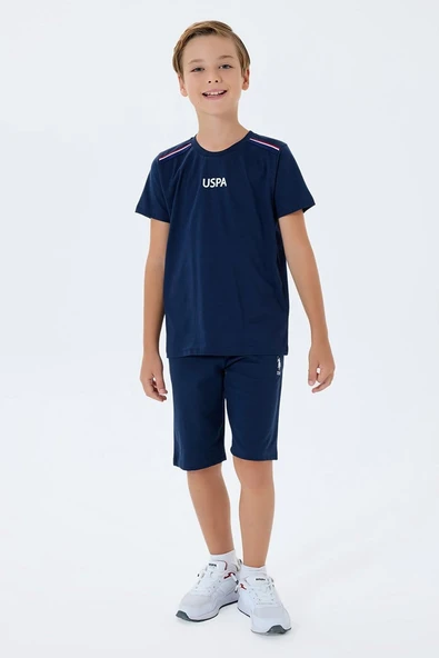 U.S. Polo Assn Erkek Çocuk Bermuda  2'li Takım Lacivert ürün görseli 1