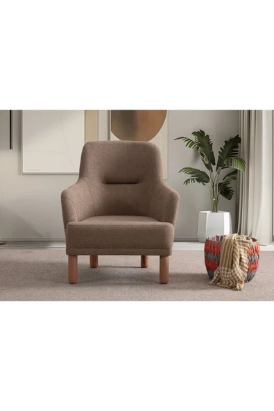 Ak sofa STELLA BERJER KREM Kahverengi - Resim 3