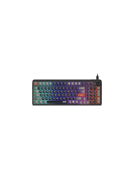 MSI Forge GK110 RGB %96 Membrane Switch Kablolu Oyuncu Klavyesi ürün görseli 1