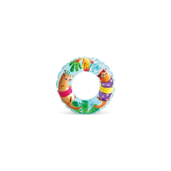 IS59242 Şeffaf Baskılı Simit 61 cm - Vardem Oyuncak - Resim 4