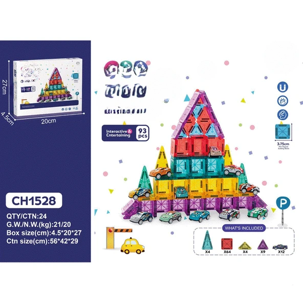 3.75CM Mini Blok 93 Parça ürün görseli 1
