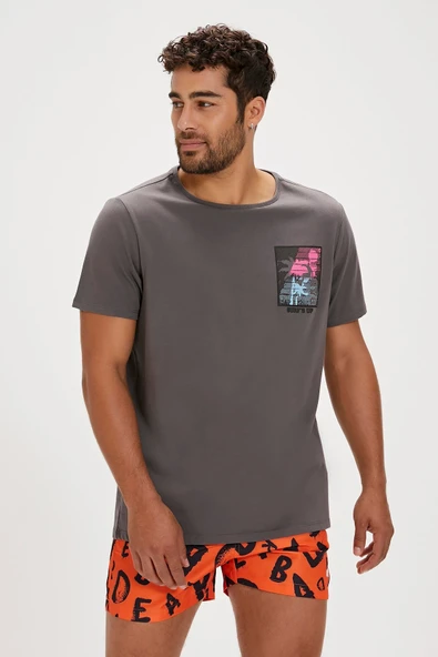 Bad Bear Lorenzo Erkek T-shirt - Resim 3