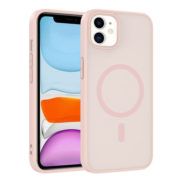 Apple iPhone 11 Kılıf M-safe Şarj Özellikli Zore Babet Kapak ürün görseli 1