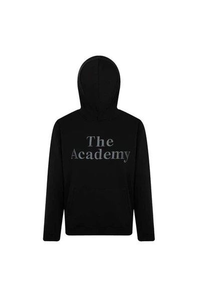 Men Kapüşonlu Sweat Erkek Siyah Sweatshirt 23150-2 ürün görseli 1