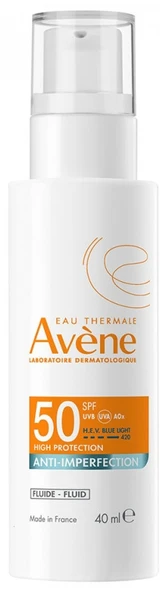 Avene SPF50  Anti Imperfection Fluid TriAsorb+Zn. Güneş Koruyucu 40 ml. ürün görseli 1