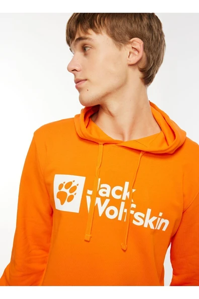 Jack Wolfskin ARTHUR HOODY M Turuncu Erkek Sweatshirt ürün görseli 1