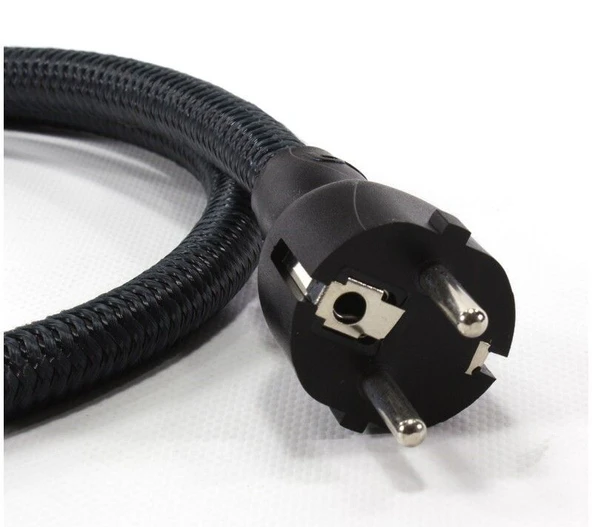 Audioquest NRG-Y3 Low-Distortion 3 Pole Power Cable 1mt. - Resim 3
