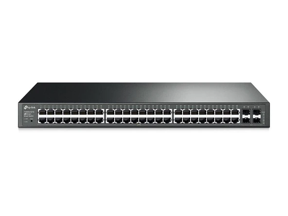 TP-Link TL-SG2452 T1600G-52TS 48 Port 10/100/1000 Mbps Gigabit Switch (2EL) ürün görseli 1