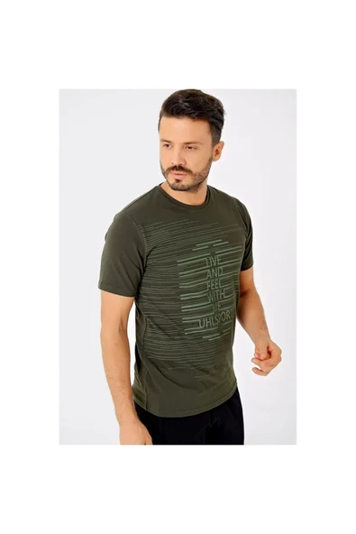 Erkek T-shirt Gust - Resim 2
