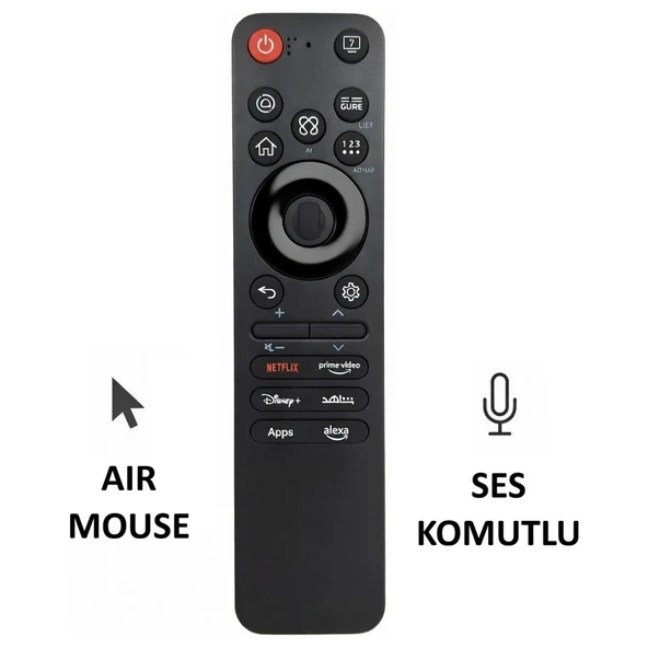 Lg MR25GA Ses Komutlu Aır Mouse Sihirli Kumanda 55UA84006LB Uyumlu - 2025 Tüm Modeller ürün görseli 1