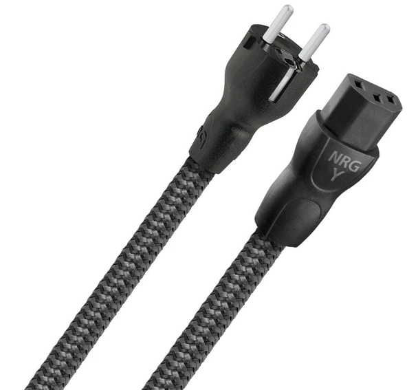 Audioquest NRG-Y3 Low-Distortion 3 Pole Power Cable 1mt. ürün görseli 1