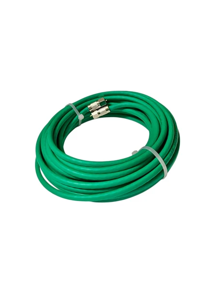 Yeşil 64 Tel Cablecable Diğitürk F Konnektörlü Uydu Anten Kablosu 24 Mt. ürün görseli 1
