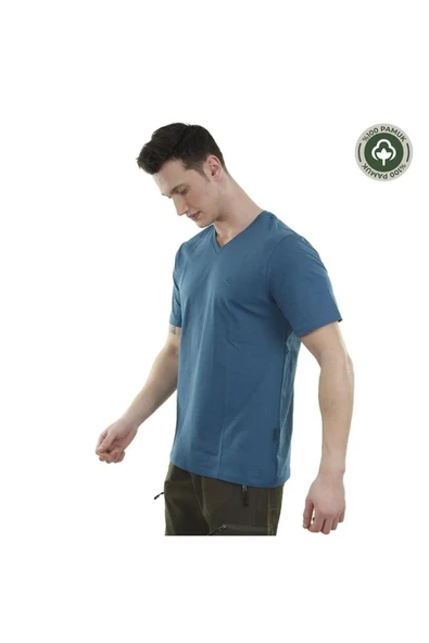 Vortex Erkek T-Shirt Indigo ürün görseli 1