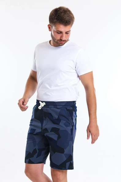 Superfly Men Sw Short Erkek Mavi Şort 22634-9 - Resim 5