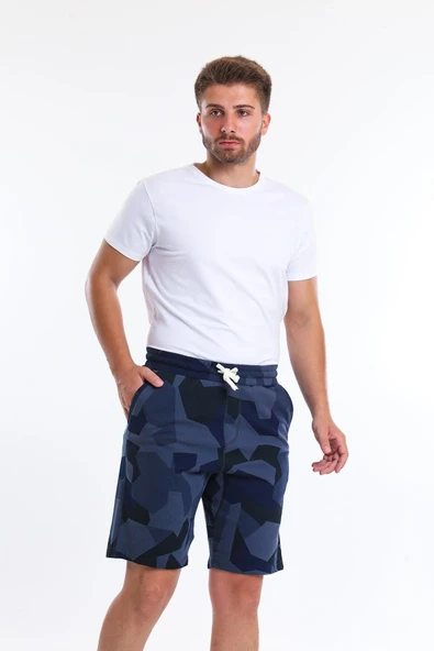 Superfly Men Sw Short Erkek Mavi Şort 22634-9 - Resim 4