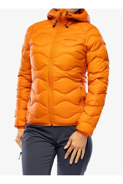 W Helium Down Hood Jacket Outdoor Ceketi Gold Flame G79620060-032689d ürün görseli 1
