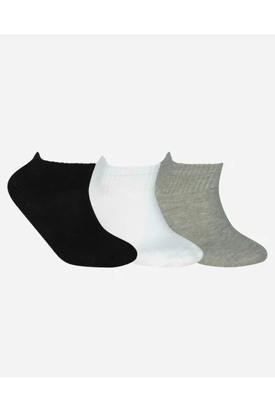 U Nopad Mid Cut 3 Pack Sock Unisex Çok Renkli Çorap S192139-900 ürün görseli 1