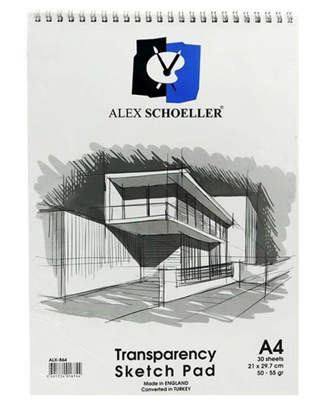 Alex Schoeller Eskiz Defter A4 50 g ürün görseli 1