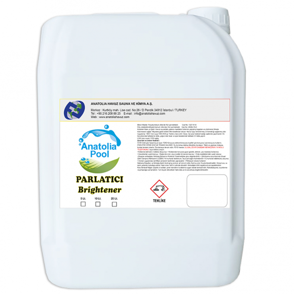 Anatolia Pool Havuz Suyu Parlatıcı 5 Lt (Brightener) ürün görseli 1