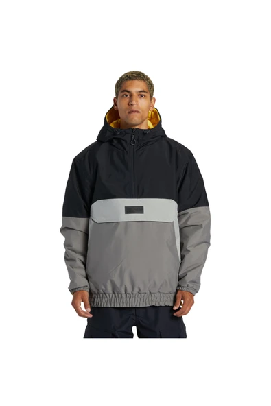 Nexus Reversible Anorak Erkek Siyah Snowboard Ceketi ERKEK SNOWBOARD CEKETİ ADYTJ03066 ürün görseli 1