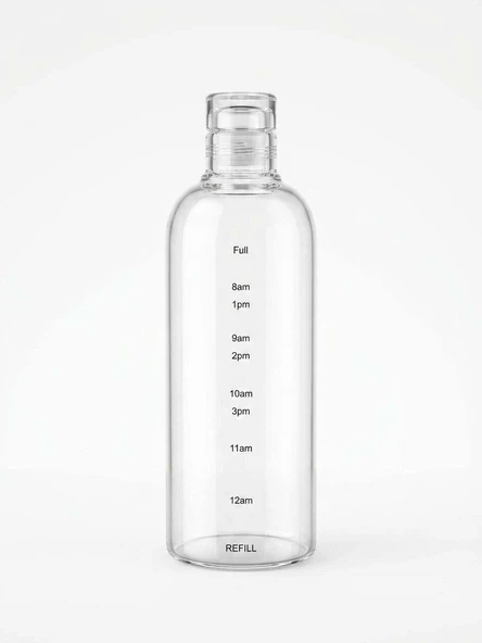 Premium Cam Motivasyon Şişesi - Kişisel Kullanım 800 ML Sürahi ürün görseli 1