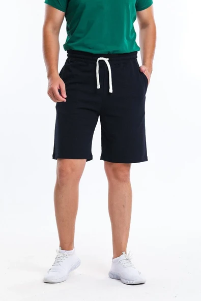 Men Sw Short Erkek Siyah Şort 22630-02 ürün görseli 1