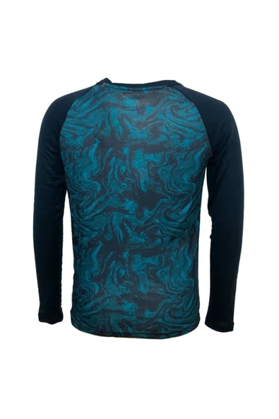 Erkek Lacivert Thermal  Spor T-Shirt ürün görseli 1