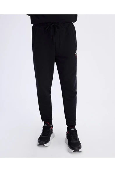 Authentic İtaly Pant Erkek Siyah Comfort Eşofman Altı ürün görseli 1