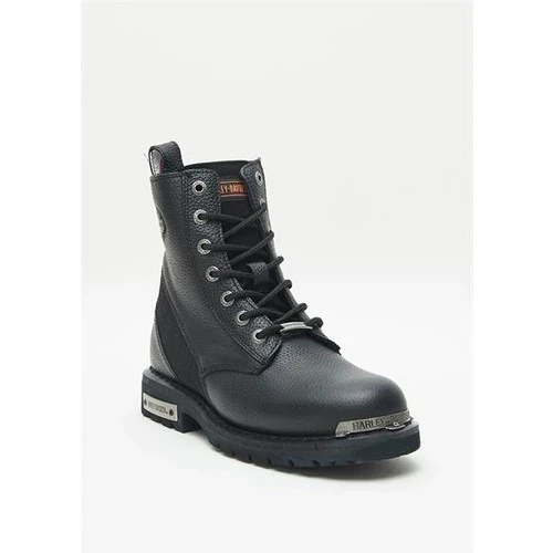 Harley Davidson REYES BLACK BAS EX Siyah Bot - Resim 2