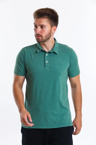 Men Poloshirt Erkek Haki Tshirt 22993-03 ürün görseli 1