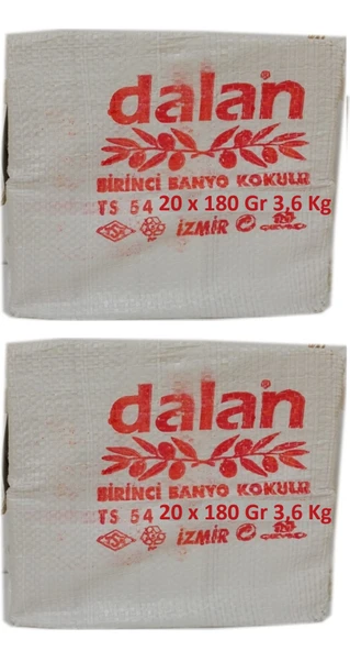 Dalan Antik Beyaz Banyo Kokulu Torba Sabun 3,6 Kg 180 Gram X 40 Adet ürün görseli 1