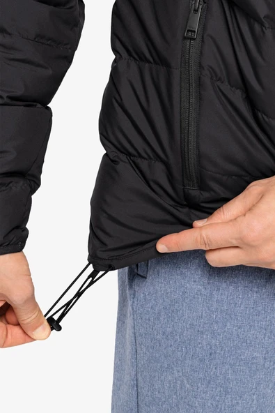 Jack Wolfskin Colonius Erkek Siyah Mont - Resim 6