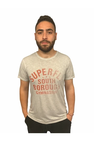 Tshirt Erkek Gri Tshirt 21695-05 ürün görseli 1